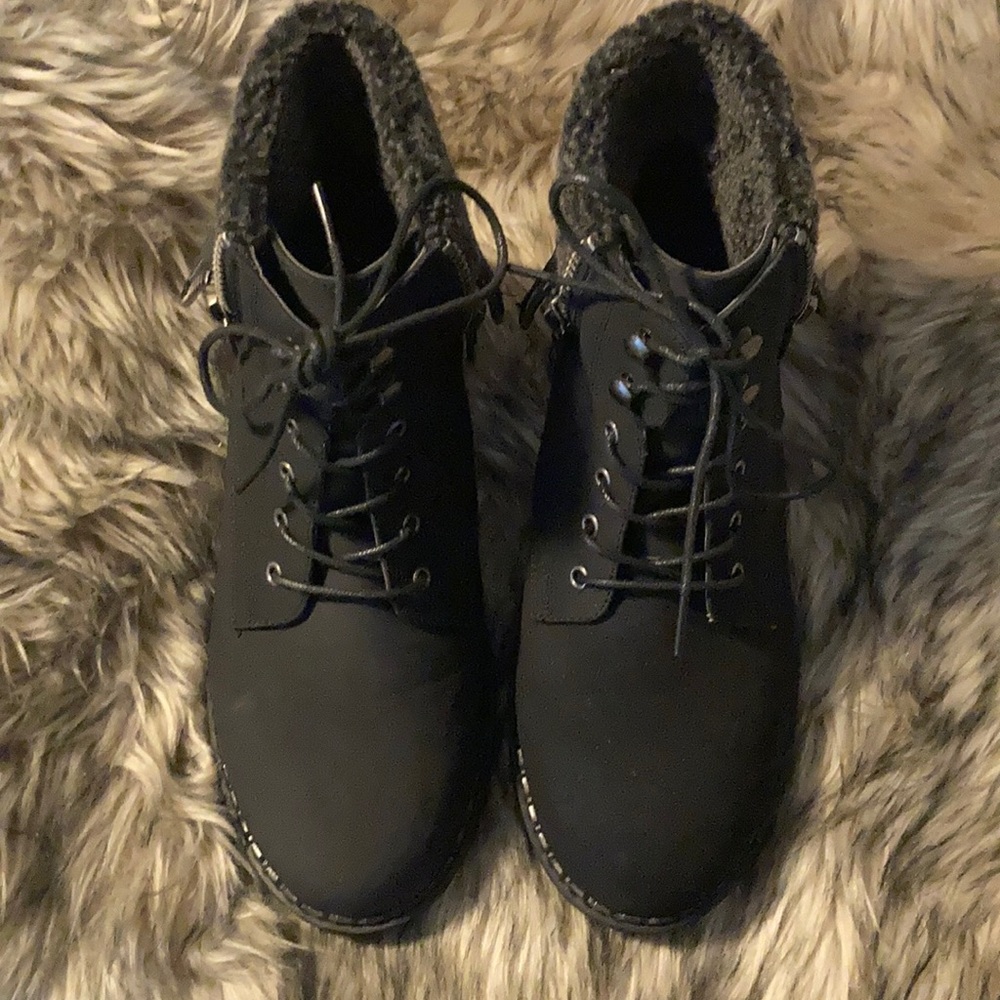 JustFab wide width boots